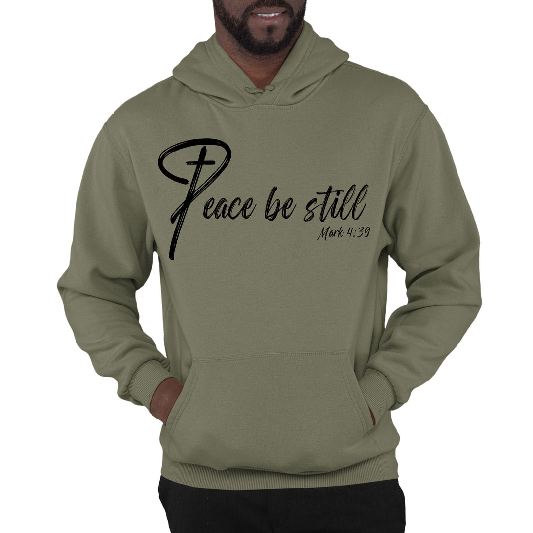 Mens Graphic Hoodie Peace be Still - Unisex | Hoodies