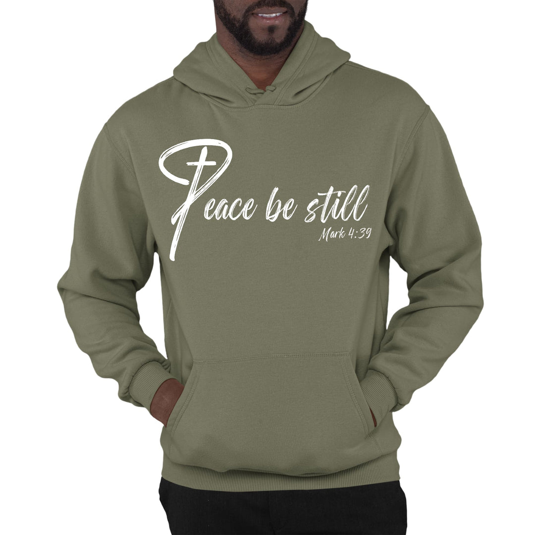 Mens Graphic Hoodie Peace be Still - Unisex | Hoodies