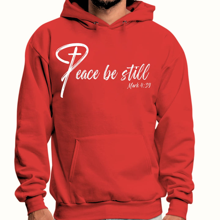 Mens Graphic Hoodie Peace be Still - Unisex | Hoodies