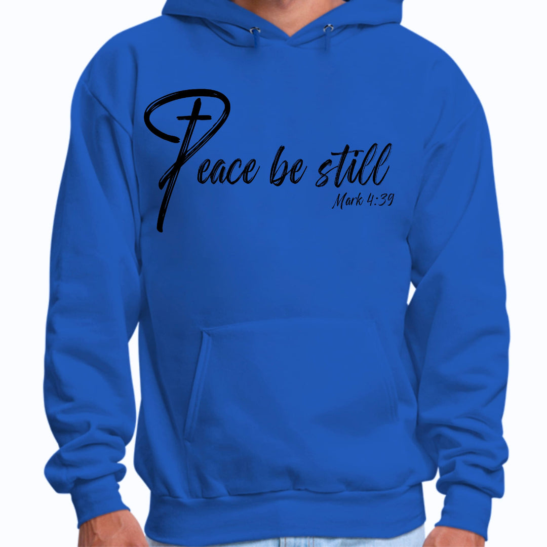 Mens Graphic Hoodie Peace be Still - Unisex | Hoodies