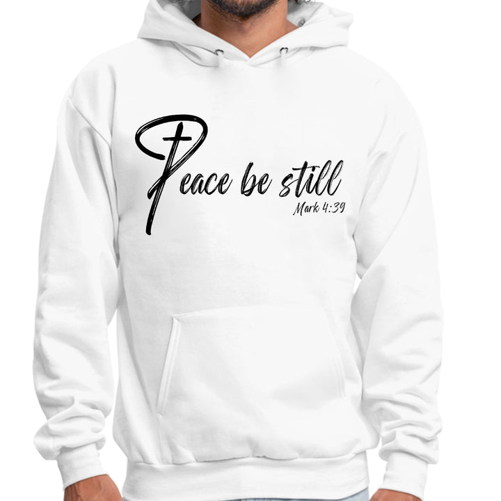 Mens Graphic Hoodie Peace be Still - Unisex | Hoodies