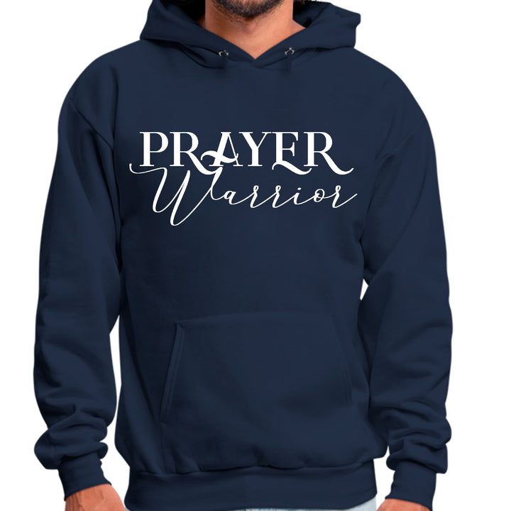 Mens Graphic Hoodie Prayer Warrior Script Style Illustration - Unisex | Hoodies