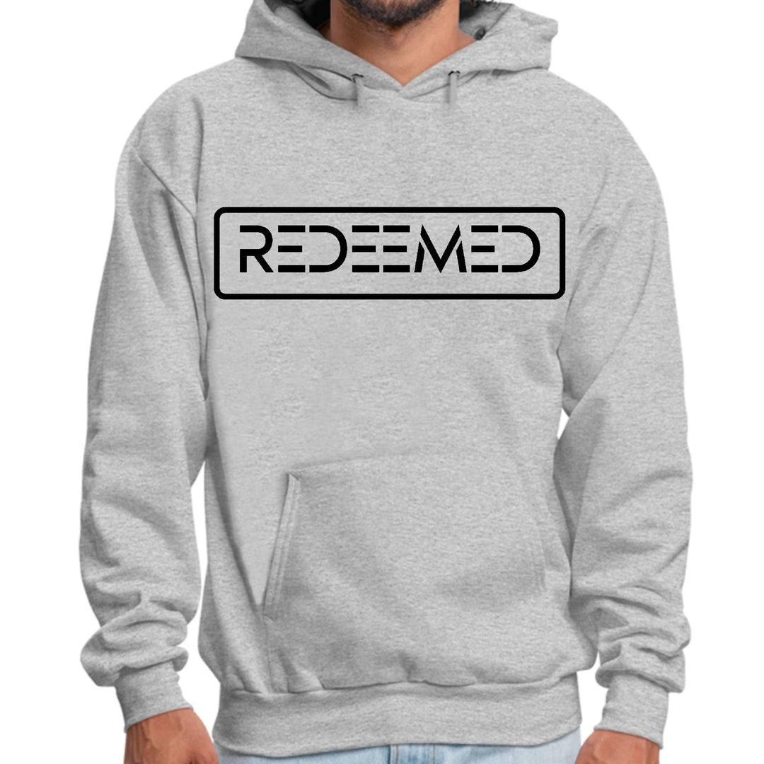 Mens Graphic Hoodie Redeemed Black Illustration - Unisex | Hoodies