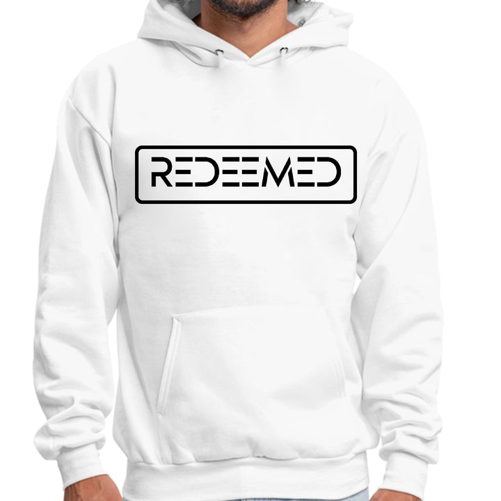 Mens Graphic Hoodie Redeemed Black Illustration - Unisex | Hoodies