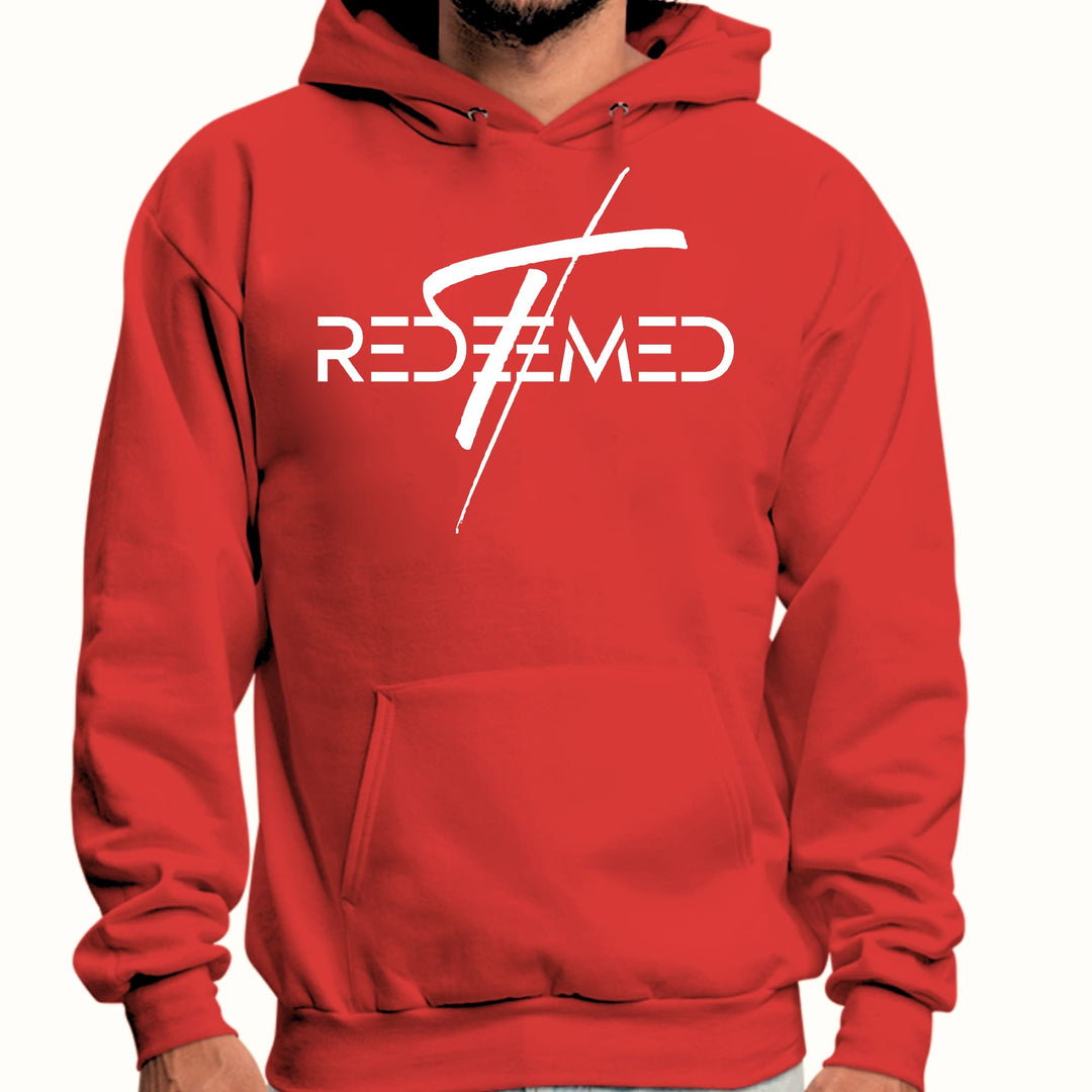 Mens Graphic Hoodie Redeemed Cross - Unisex | Hoodies