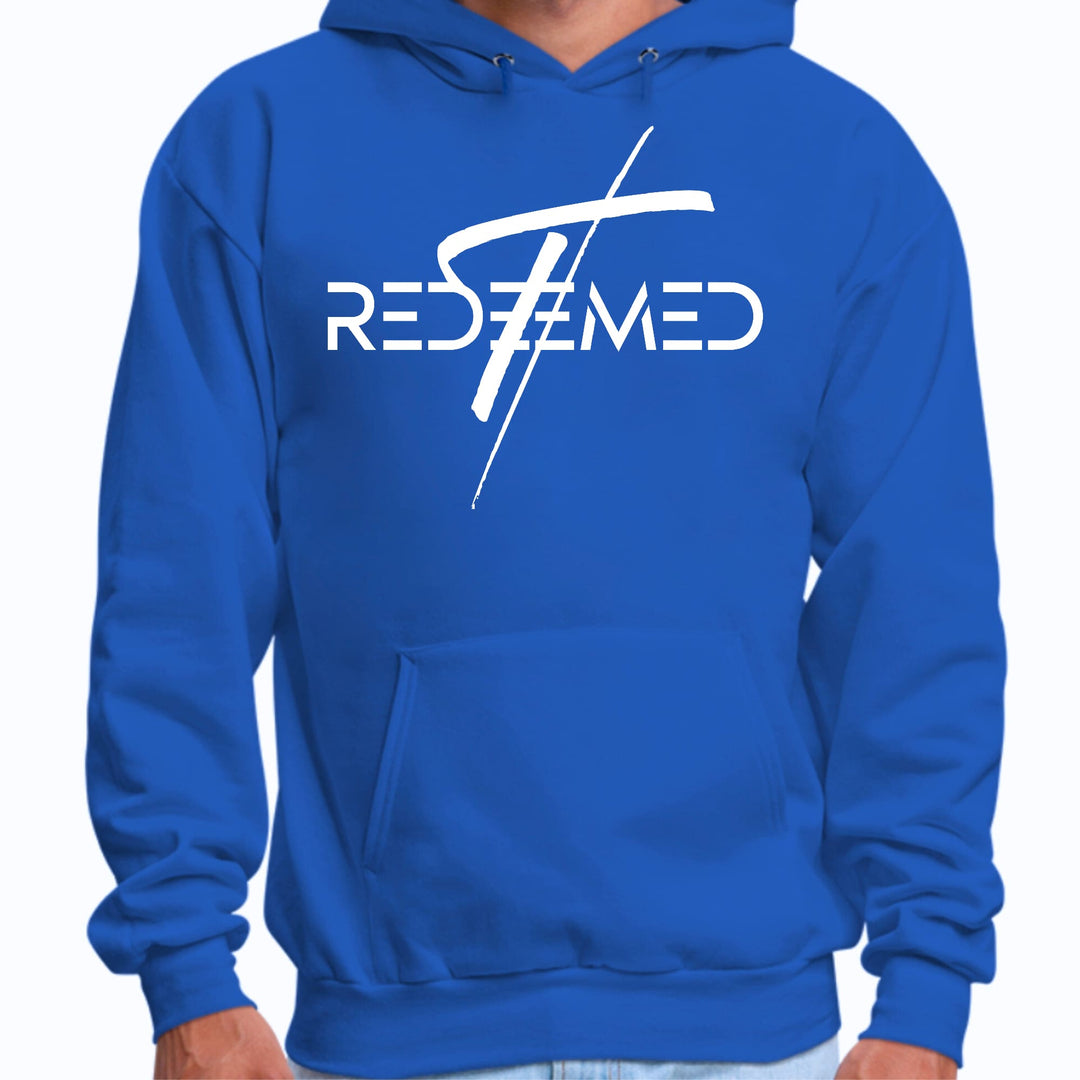 Mens Graphic Hoodie Redeemed Cross - Unisex | Hoodies