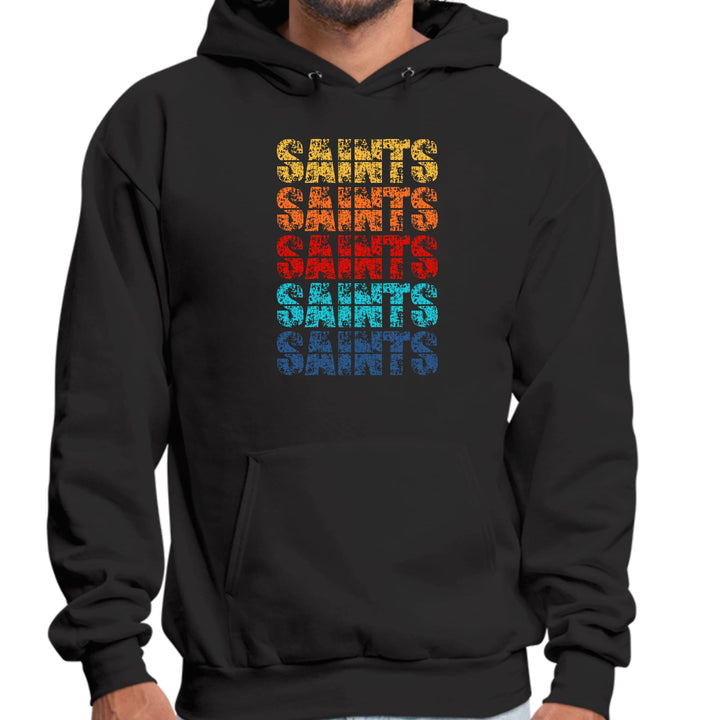 Mens Graphic Hoodie Saints Colorful Art Illustration - Unisex | Hoodies