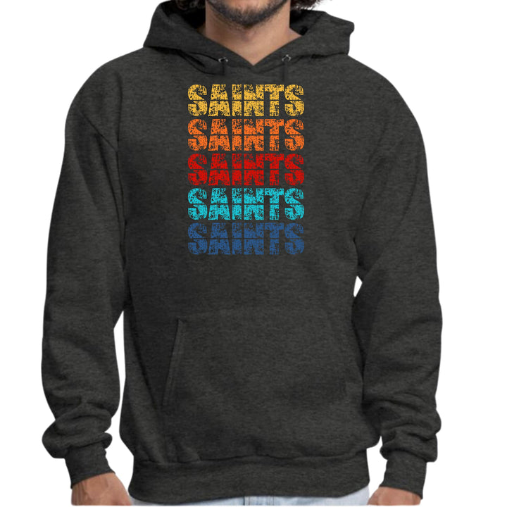 Mens Graphic Hoodie Saints Colorful Art Illustration - Unisex | Hoodies