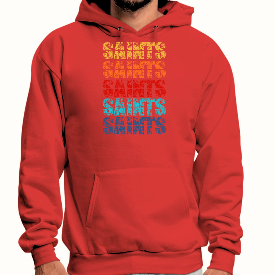 Mens Graphic Hoodie Saints Colorful Art Illustration - Unisex | Hoodies