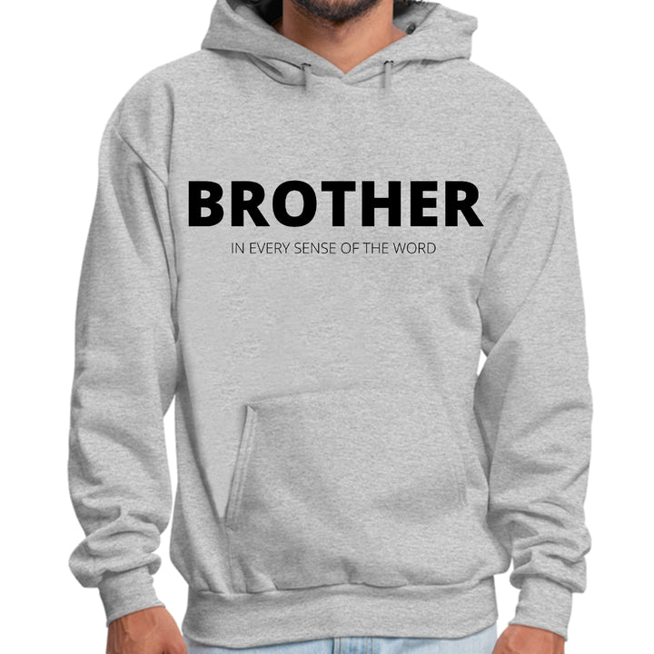 Mens Graphic Hoodie Say it Soul Brother (in Every Sense of the Word) - Unisex