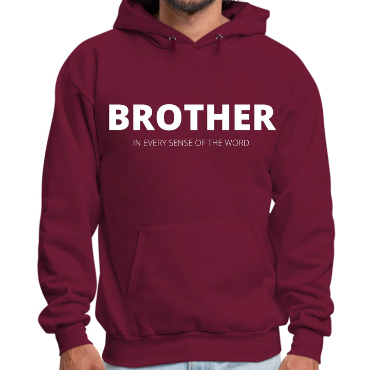 Mens Graphic Hoodie Say it Soul Brother (in Every Sense of the Word) - Unisex