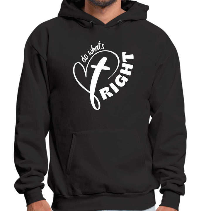 Mens Graphic Hoodie Say it Soul - do What’s Right - Unisex | Hoodies