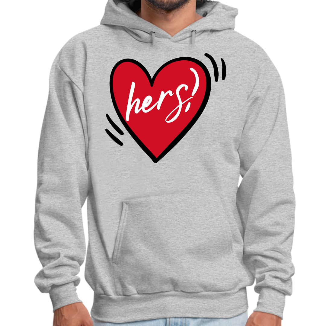 Mens Graphic Hoodie Say it Soul Her Heart Couples - Unisex | Hoodies