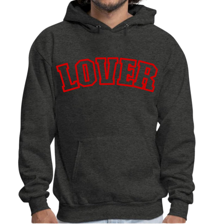 Mens Graphic Hoodie Say it Soul Lover Red - Unisex | Hoodies