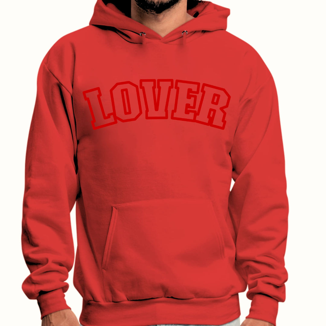 Mens Graphic Hoodie Say it Soul Lover Red - Unisex | Hoodies