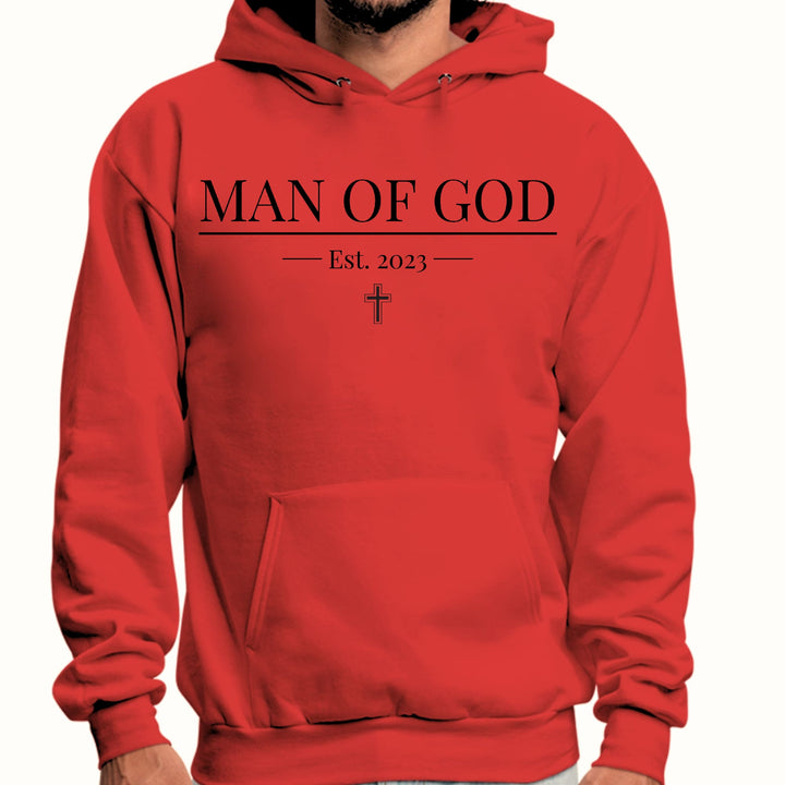 Mens Graphic Hoodie Say it Soul Man of God Illustration Black - Unisex | Hoodies