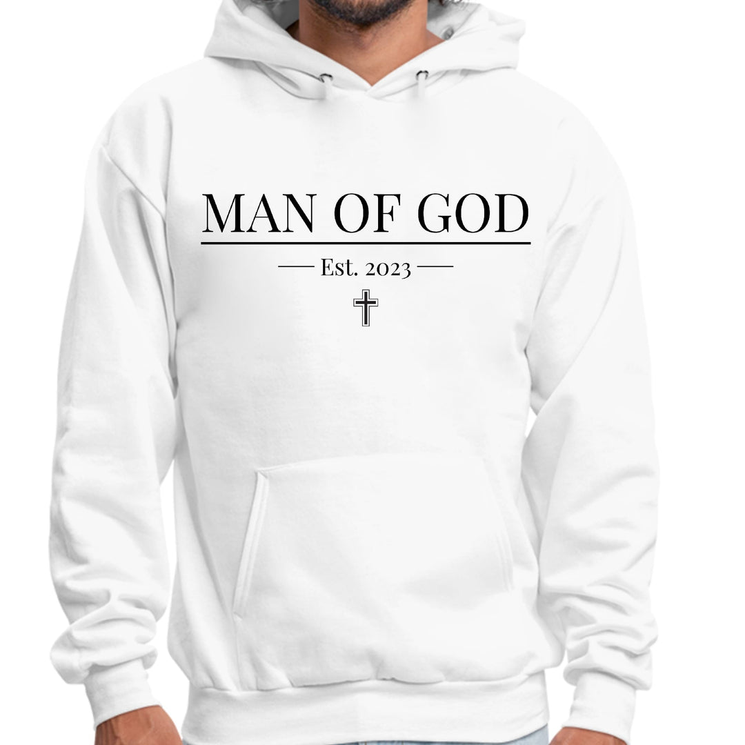 Mens Graphic Hoodie Say it Soul Man of God Illustration Black - Unisex | Hoodies