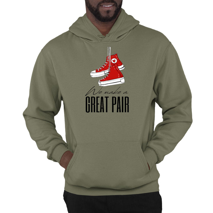 Mens Graphic Hoodie Say it Soul - we Make a Great Pair - Unisex | Hoodies