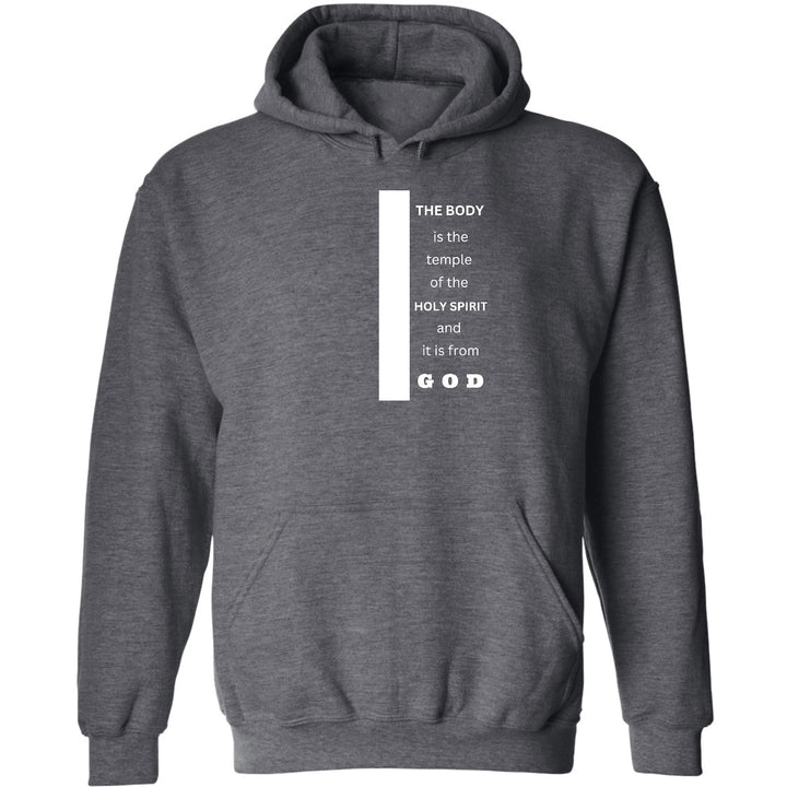 Mens Graphic Hoodie The Body Is The Temple Of The Holy Spirit - Unisex | Hoodies