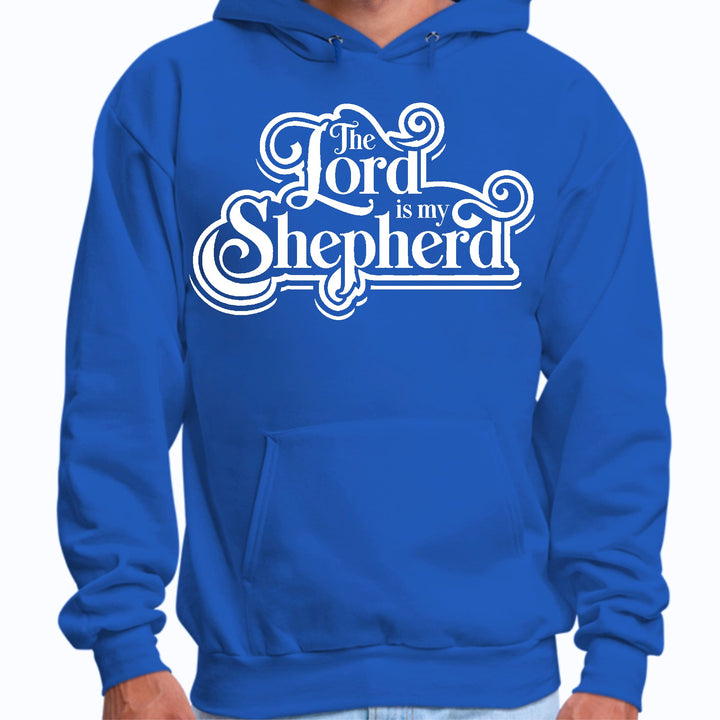 Mens Graphic Hoodie the Lord is my Shepherd - Unisex | Hoodies