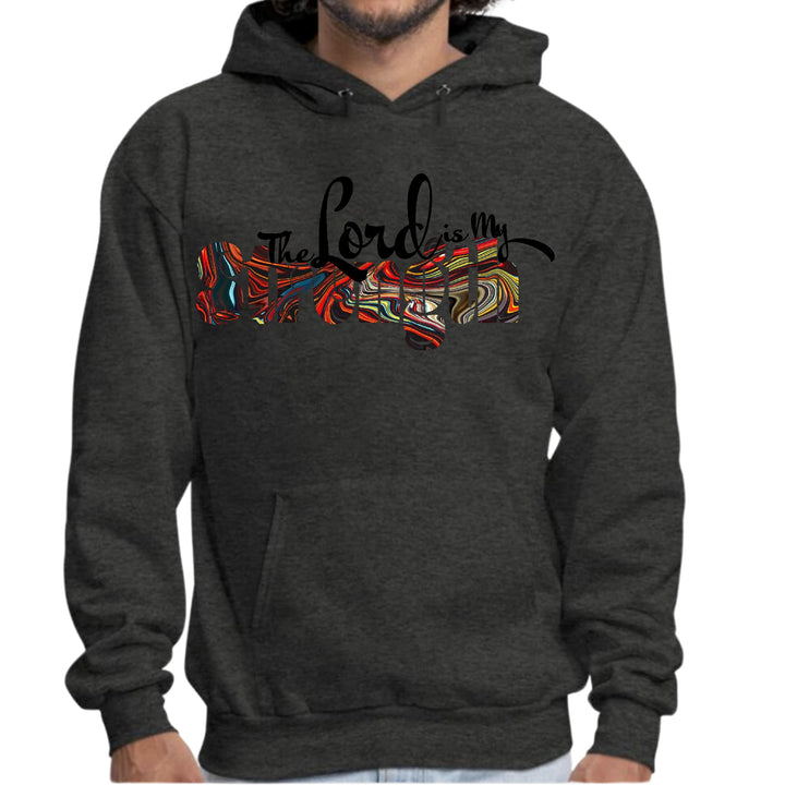 Mens Graphic Hoodie the Lord is my Strength Print - Unisex | Hoodies