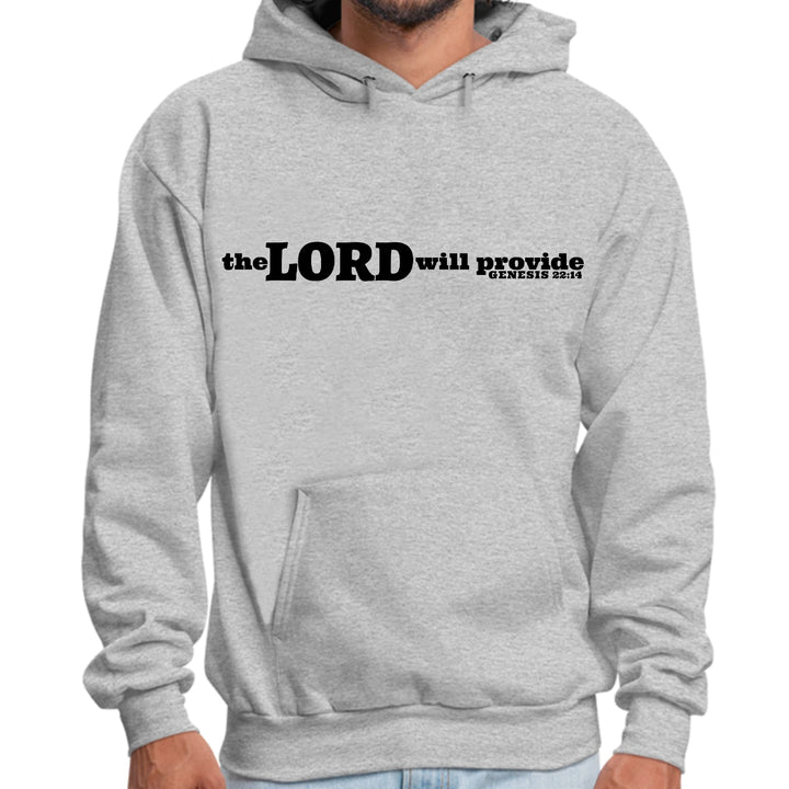 Mens Graphic Hoodie the Lord will Provide Print - Unisex | Hoodies