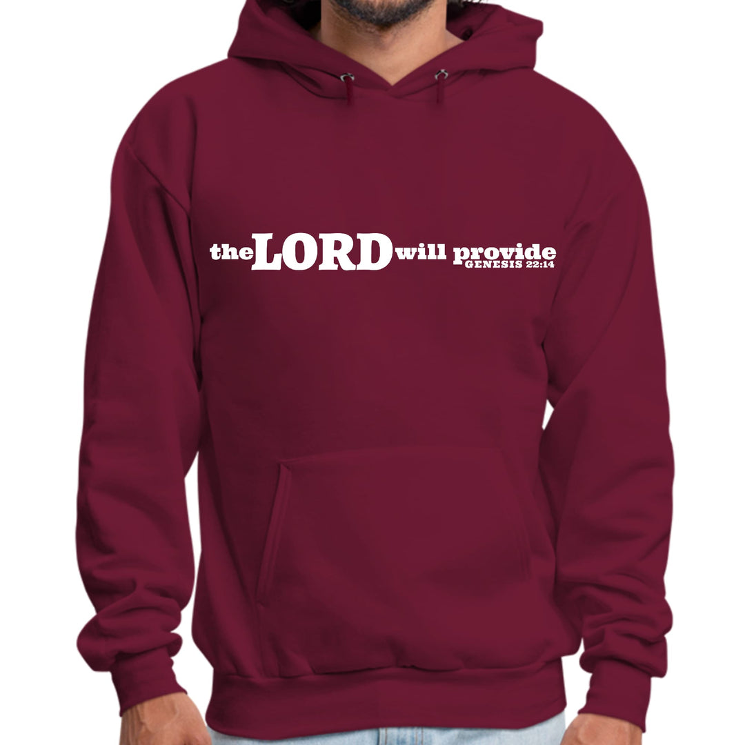 Mens Graphic Hoodie the Lord will Provide Print - Unisex | Hoodies