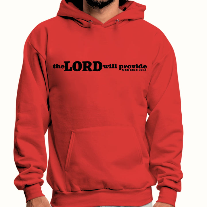 Mens Graphic Hoodie the Lord will Provide Print - Unisex | Hoodies