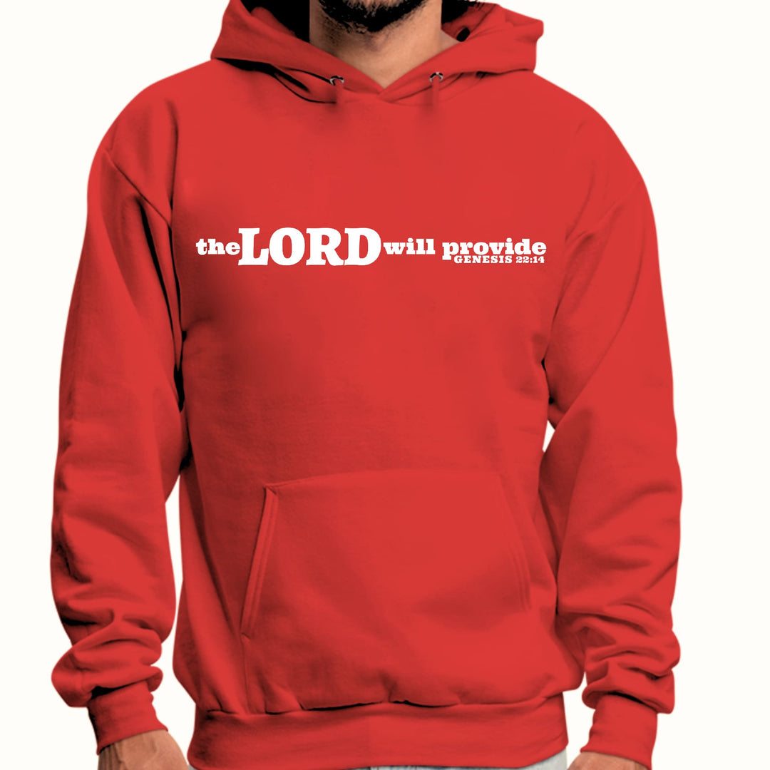 Mens Graphic Hoodie the Lord will Provide Print - Unisex | Hoodies