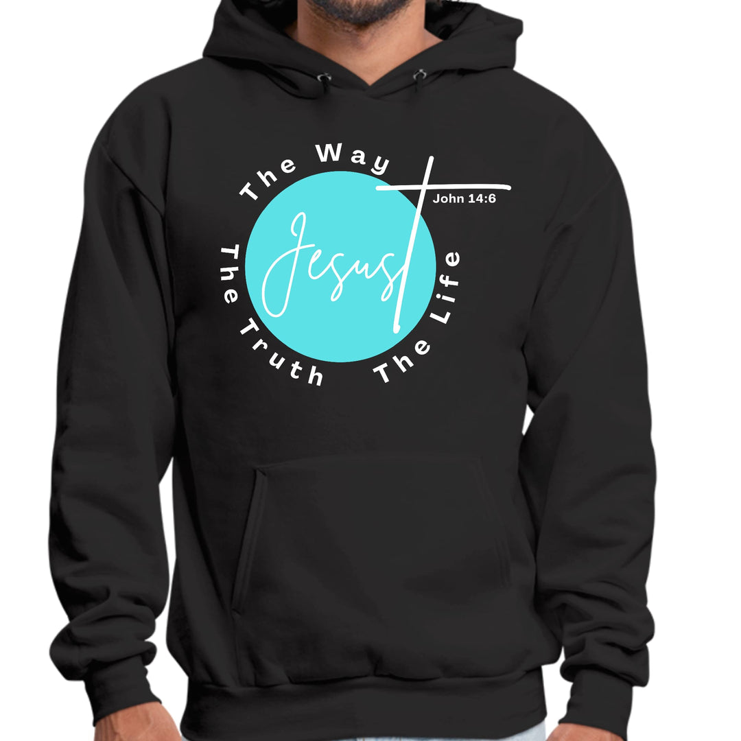 Mens Graphic Hoodie the Truth the Way the Life - Unisex | Hoodies