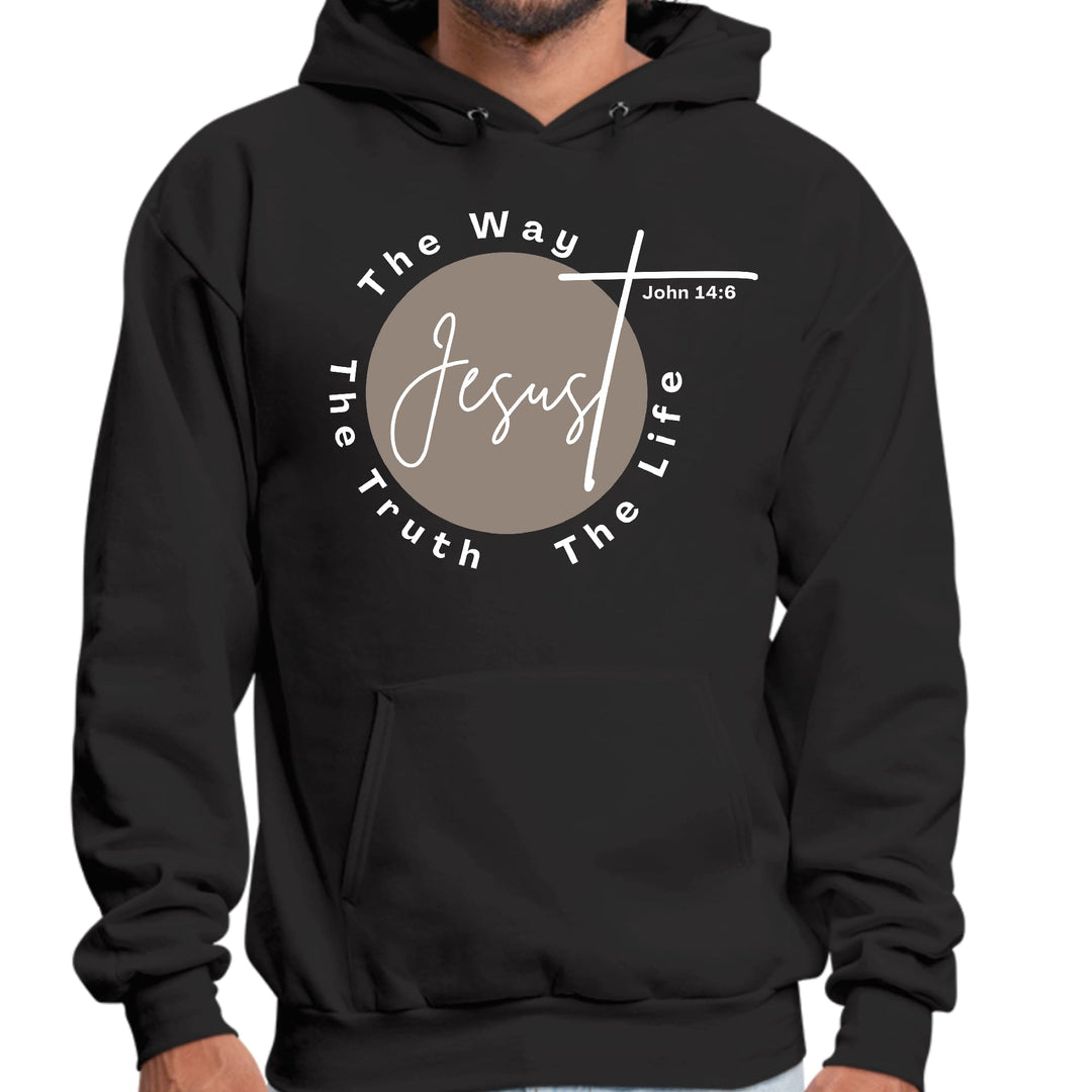 Mens Graphic Hoodie the Truth the Way the Life - Unisex | Hoodies