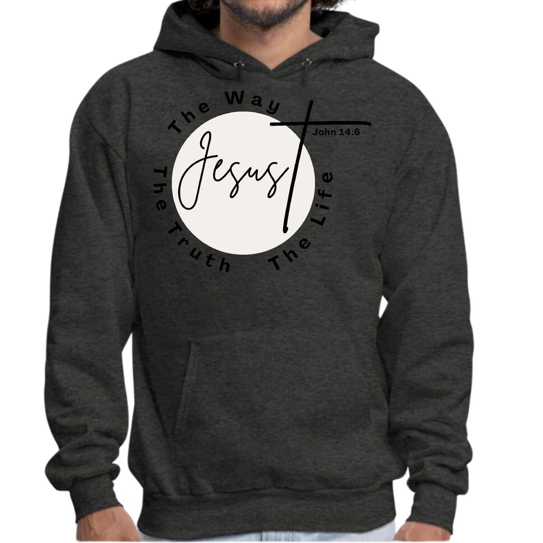 Mens Graphic Hoodie the Truth the Way the Life - Unisex | Hoodies