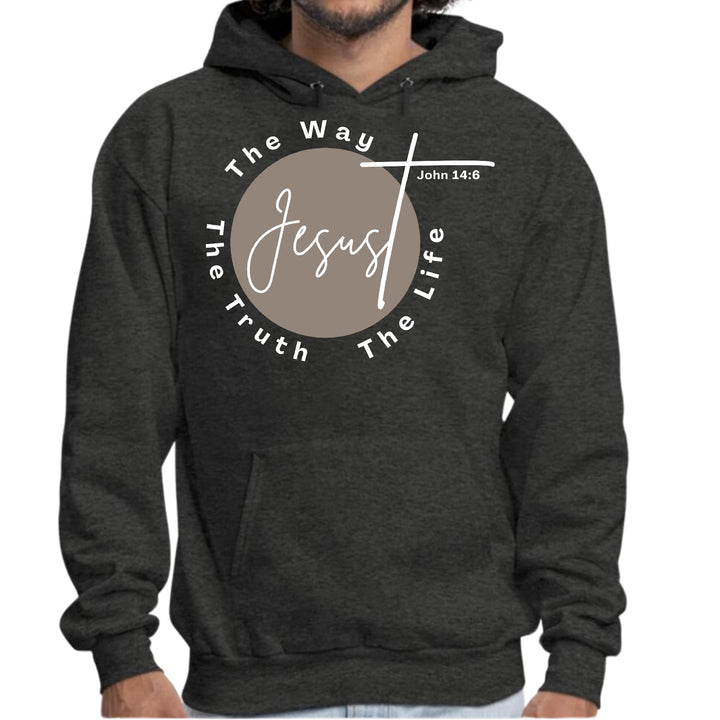 Mens Graphic Hoodie the Truth the Way the Life - Unisex | Hoodies