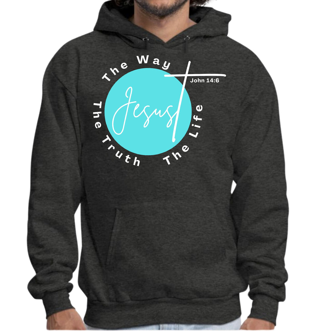 Mens Graphic Hoodie the Truth the Way the Life - Unisex | Hoodies