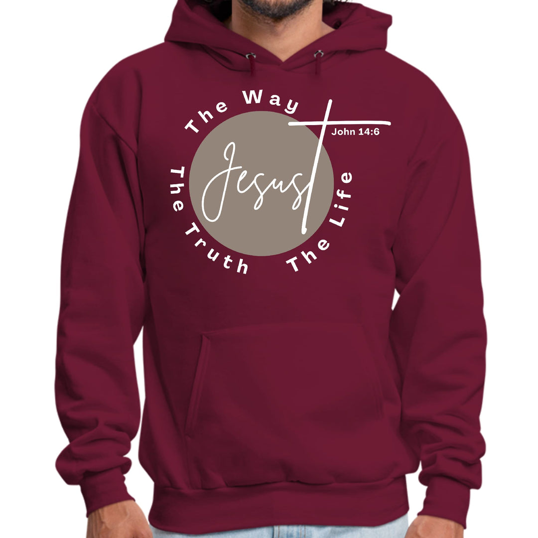 Mens Graphic Hoodie the Truth the Way the Life - Unisex | Hoodies