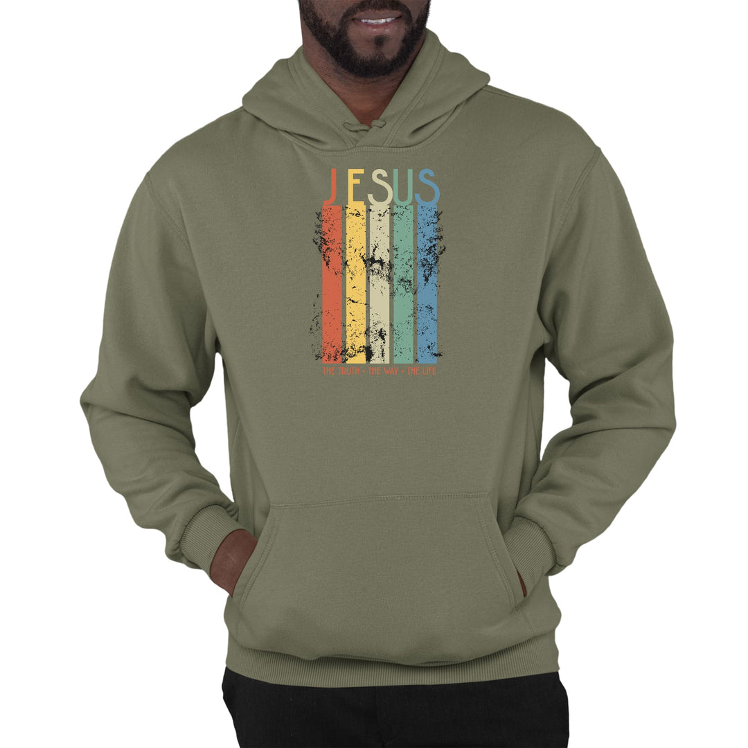 Mens Graphic Hoodie the Truth the Way the Life - Unisex | Hoodies