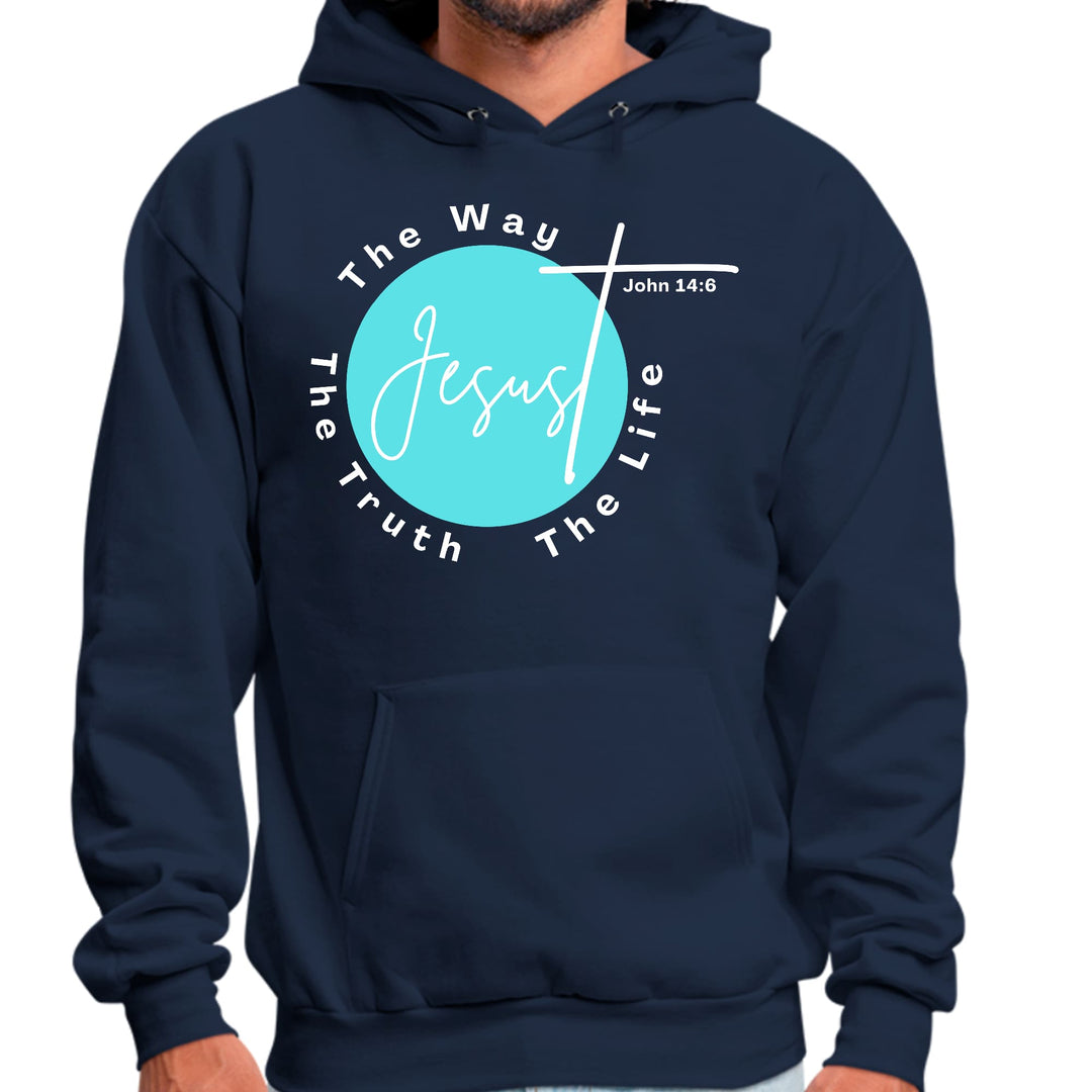 Mens Graphic Hoodie the Truth the Way the Life - Unisex | Hoodies