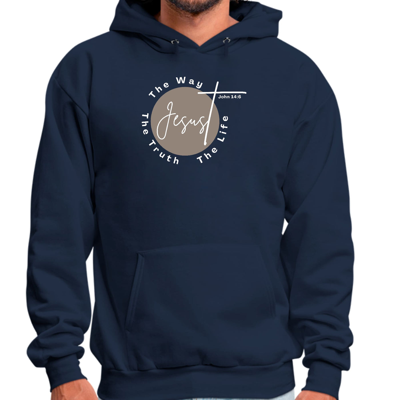Mens Graphic Hoodie The Truth The Way The Life - Unisex | Hoodies