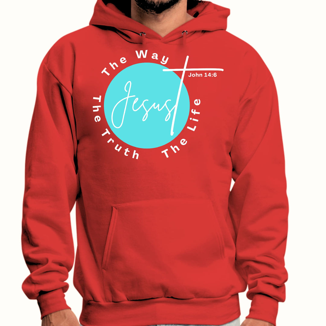 Mens Graphic Hoodie the Truth the Way the Life - Unisex | Hoodies