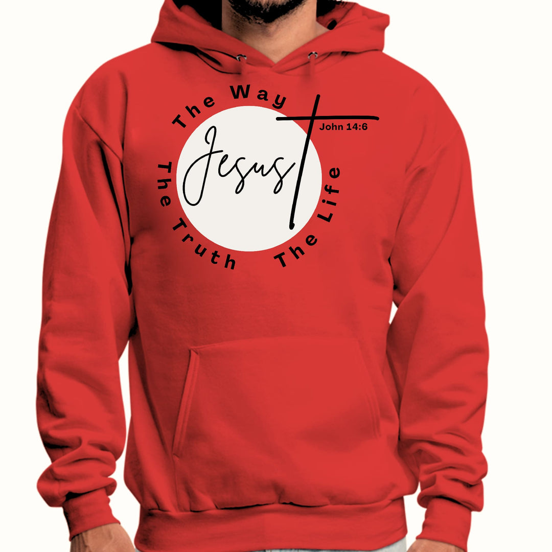 Mens Graphic Hoodie the Truth the Way the Life - Unisex | Hoodies