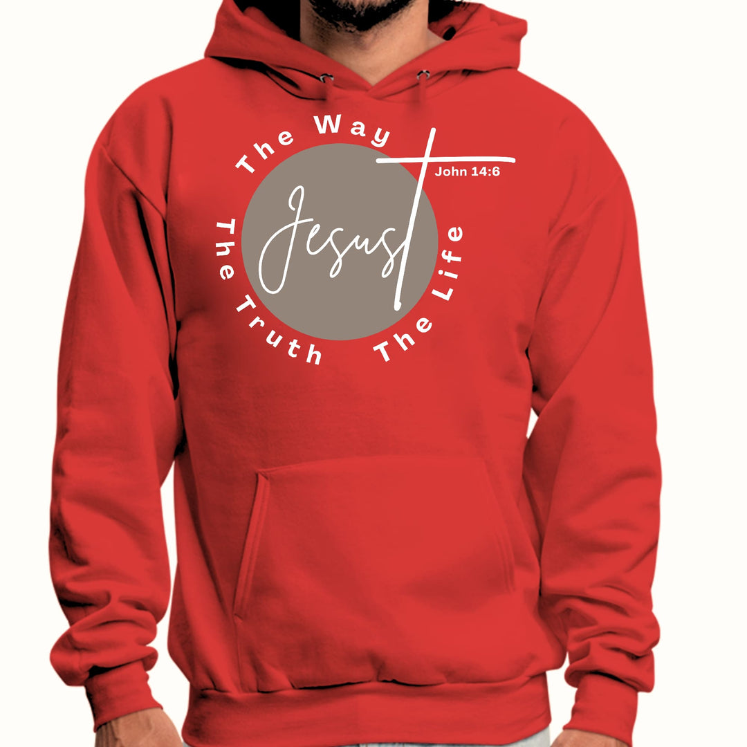 Mens Graphic Hoodie the Truth the Way the Life - Unisex | Hoodies