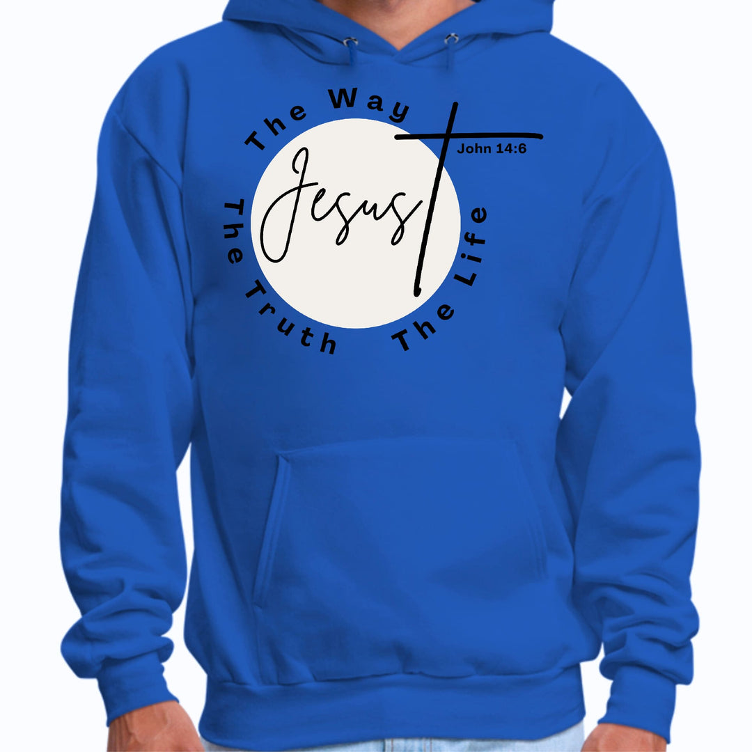 Mens Graphic Hoodie the Truth the Way the Life - Unisex | Hoodies