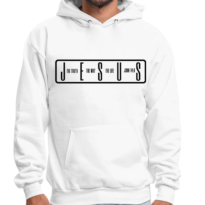 Mens Graphic Hoodie the Truth the Way the Life - Unisex | Hoodies