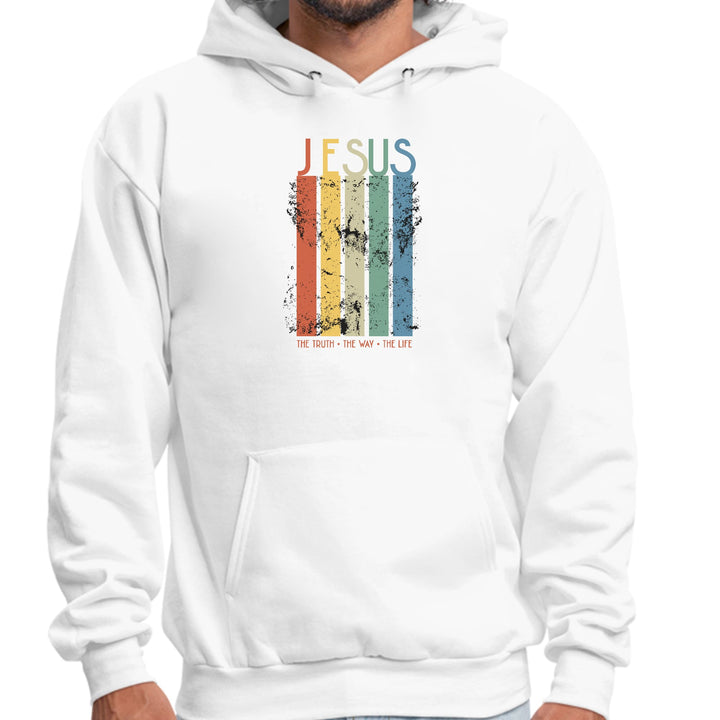 Mens Graphic Hoodie the Truth the Way the Life - Unisex | Hoodies