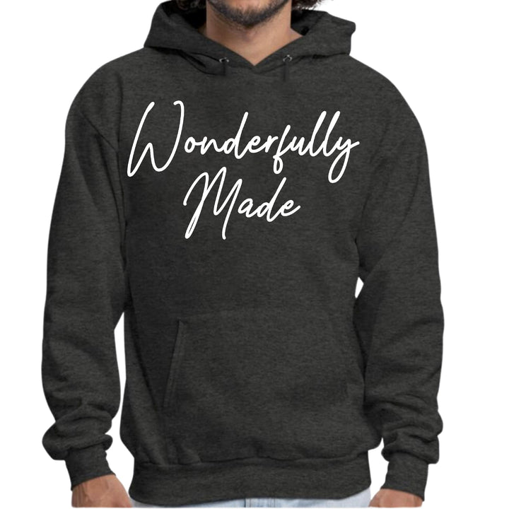 Mens Graphic Hoodie Wonderfully Made - Unisex | Hoodies