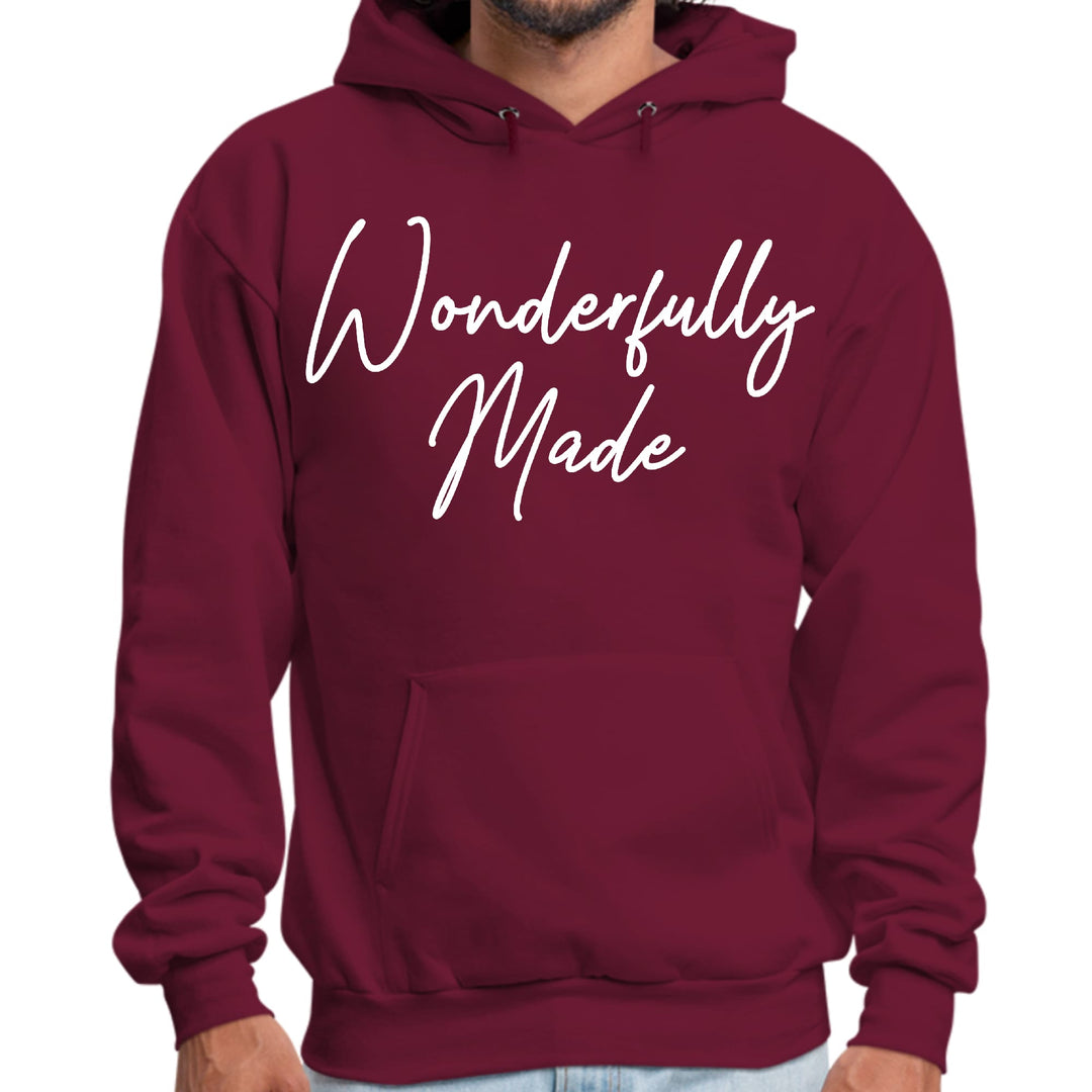 Mens Graphic Hoodie Wonderfully Made - Unisex | Hoodies