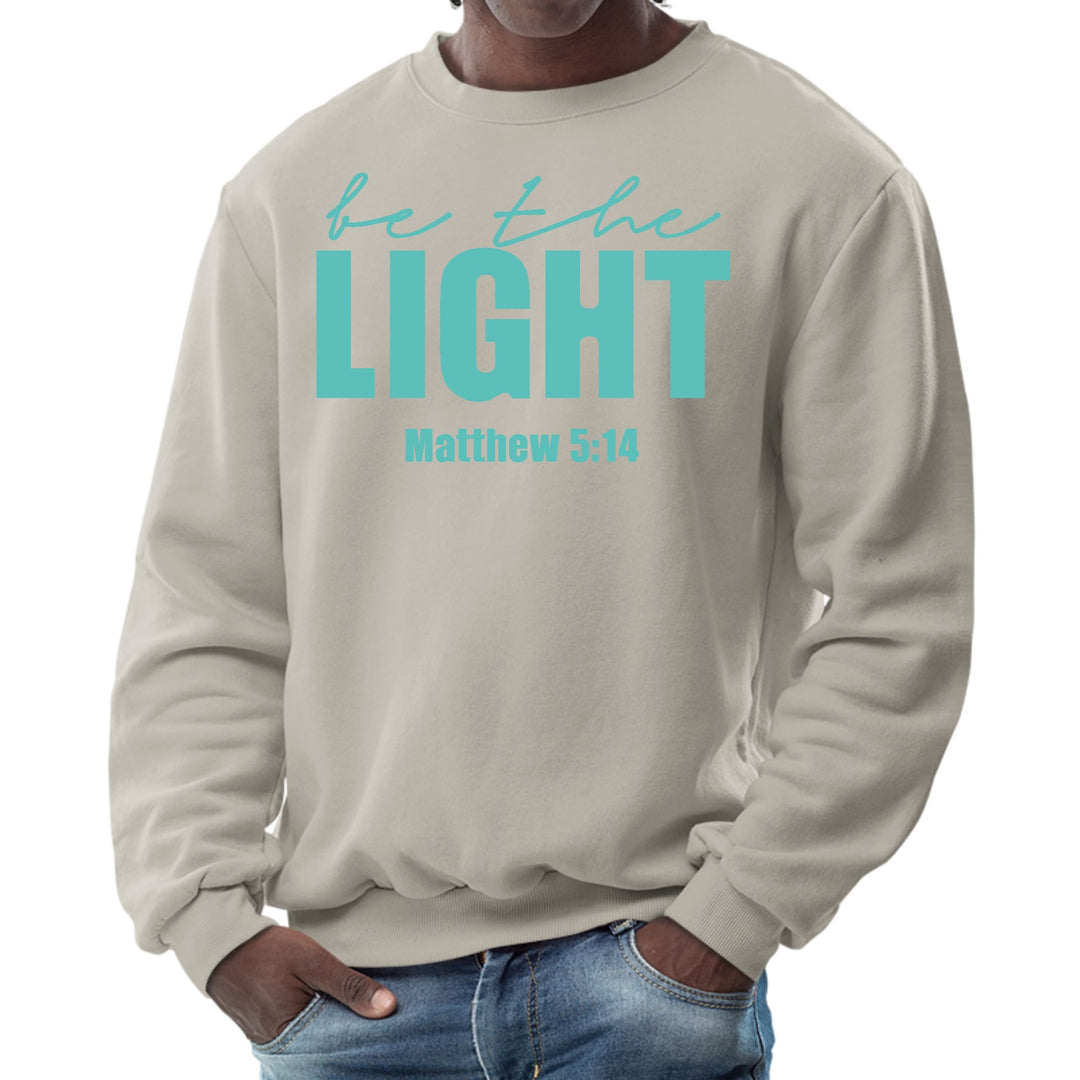 Mens Graphic Sweatshirt be the Light Print - Mens | Sweatshirts