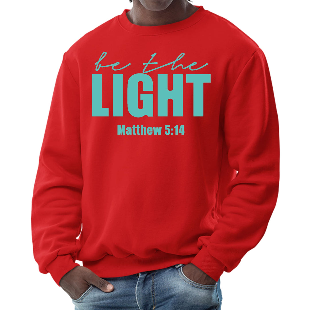 Mens Graphic Sweatshirt be the Light Print - Mens | Sweatshirts