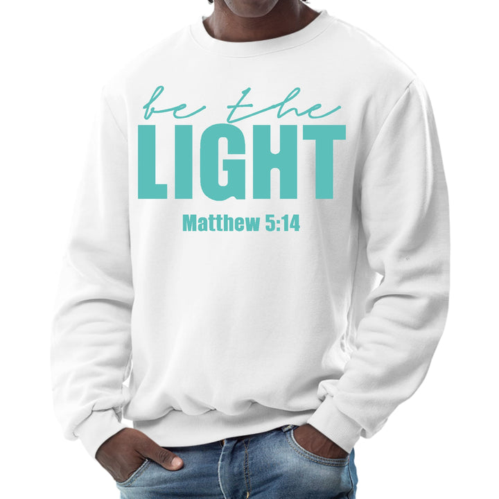 Mens Graphic Sweatshirt be the Light Print - Mens | Sweatshirts