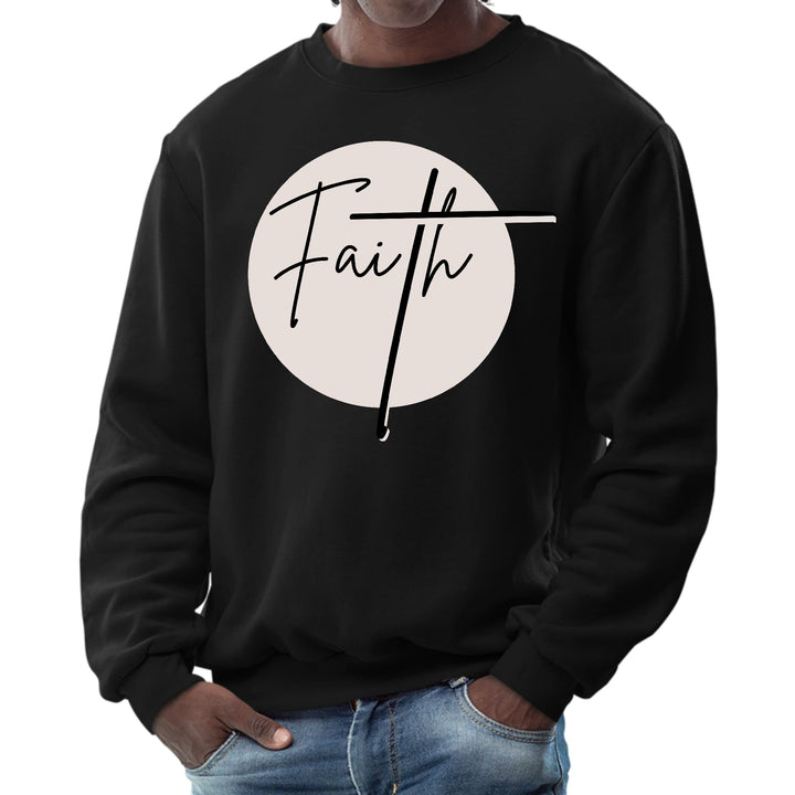 Mens Graphic Sweatshirt Faith Print - Mens | Sweatshirts